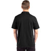 Cutter & Buck Men's Black Advantage Refresh Epic Confidence Recycled Tri-Blend Pique Polo