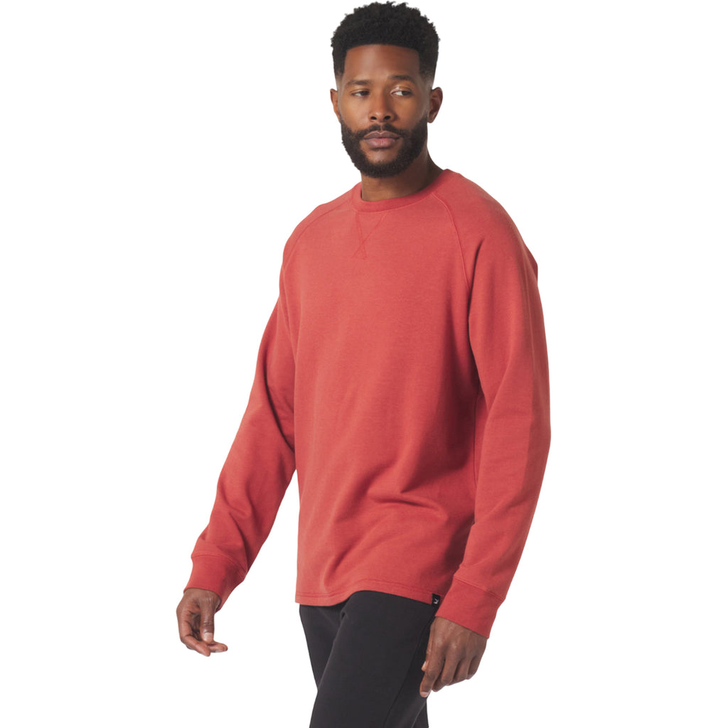 Glyder Men's Brick Red Dakota Crew Neck