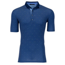 Greyson Men's Maltese Blue Two Wolves Polo