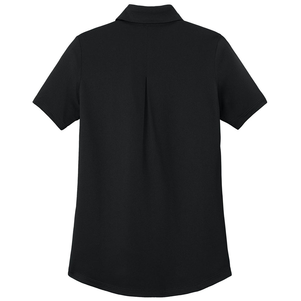 Mercer+Mettle Women's Deep Black Recharge Jersey Polo