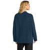 Mercer+Mettle Women's Insignia Blue Open Cardi