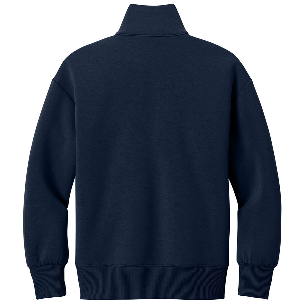 Mercer+Mettle Women's Night Navy Soft Spacer 1/4-Zip