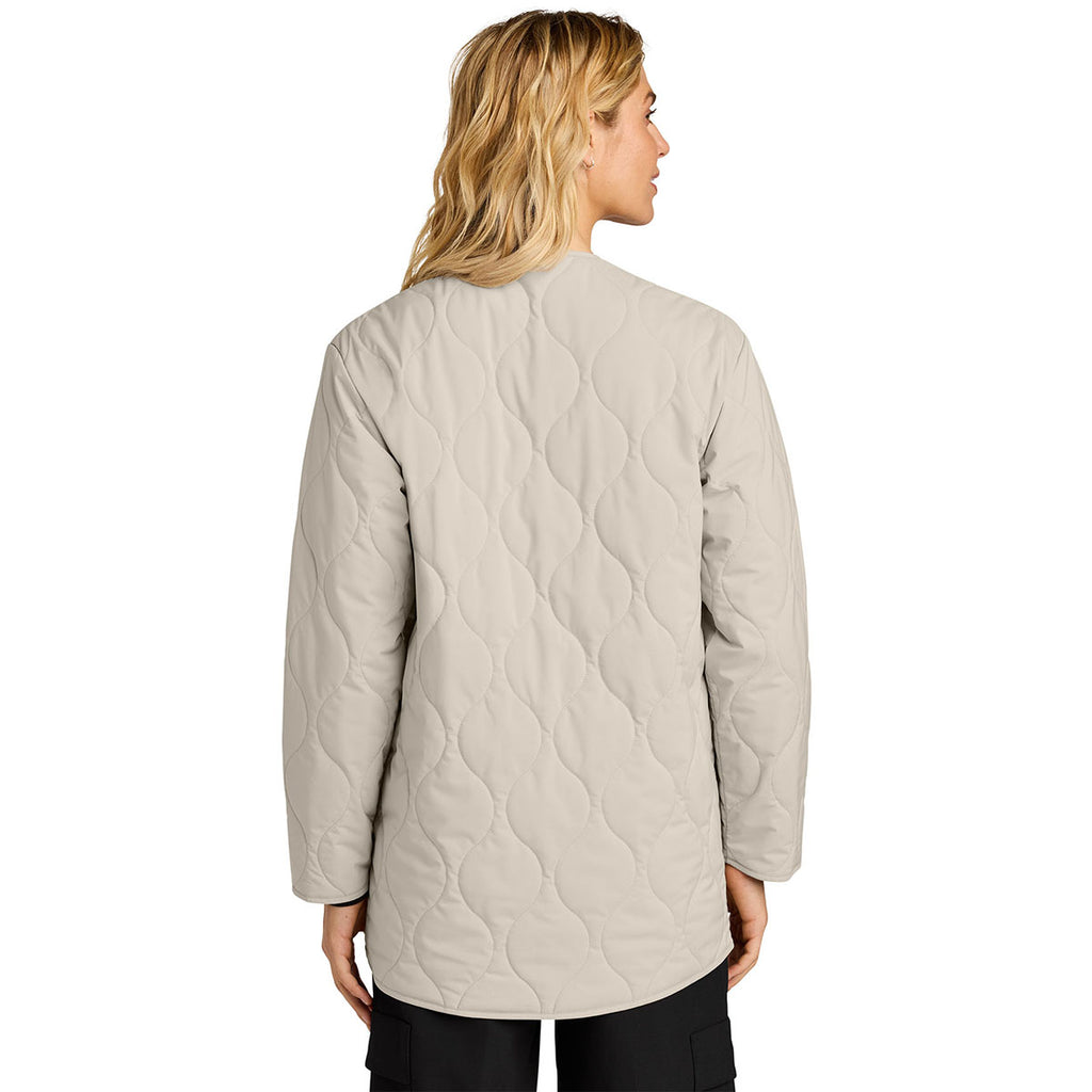 Mercer+Mettle Women's Almond Quilted Liner Jacket
