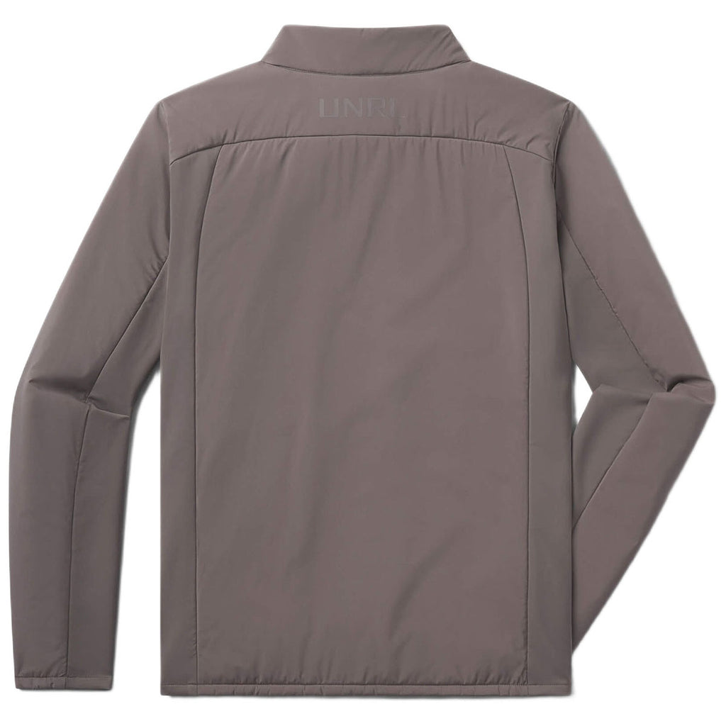 UNRL Men's Dark Taupe Montreal Quilted Jacket