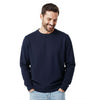 Clique Men's Dark Navy Haven Recycled Crewneck Sweatshirt