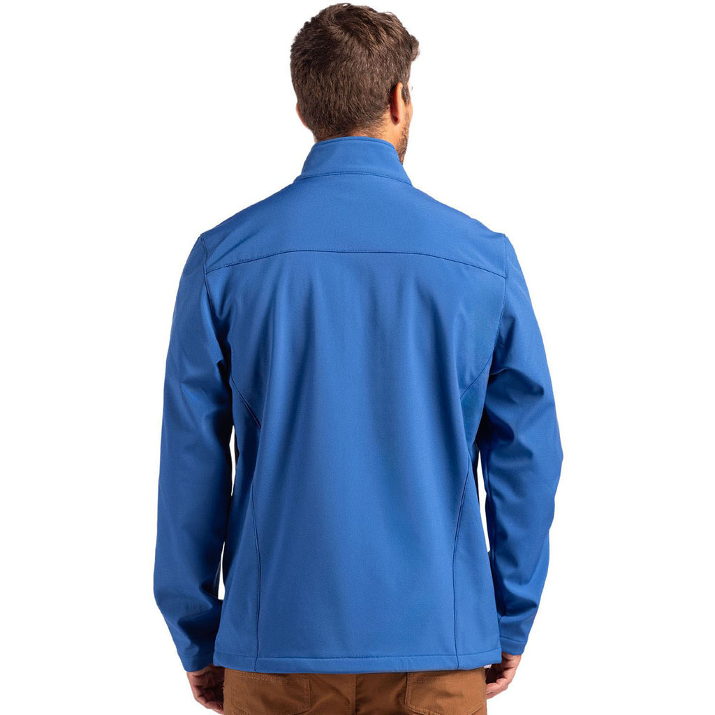 Clique Men's Royal Blue Tempest Waterproof Full Zip Softshell Jacket