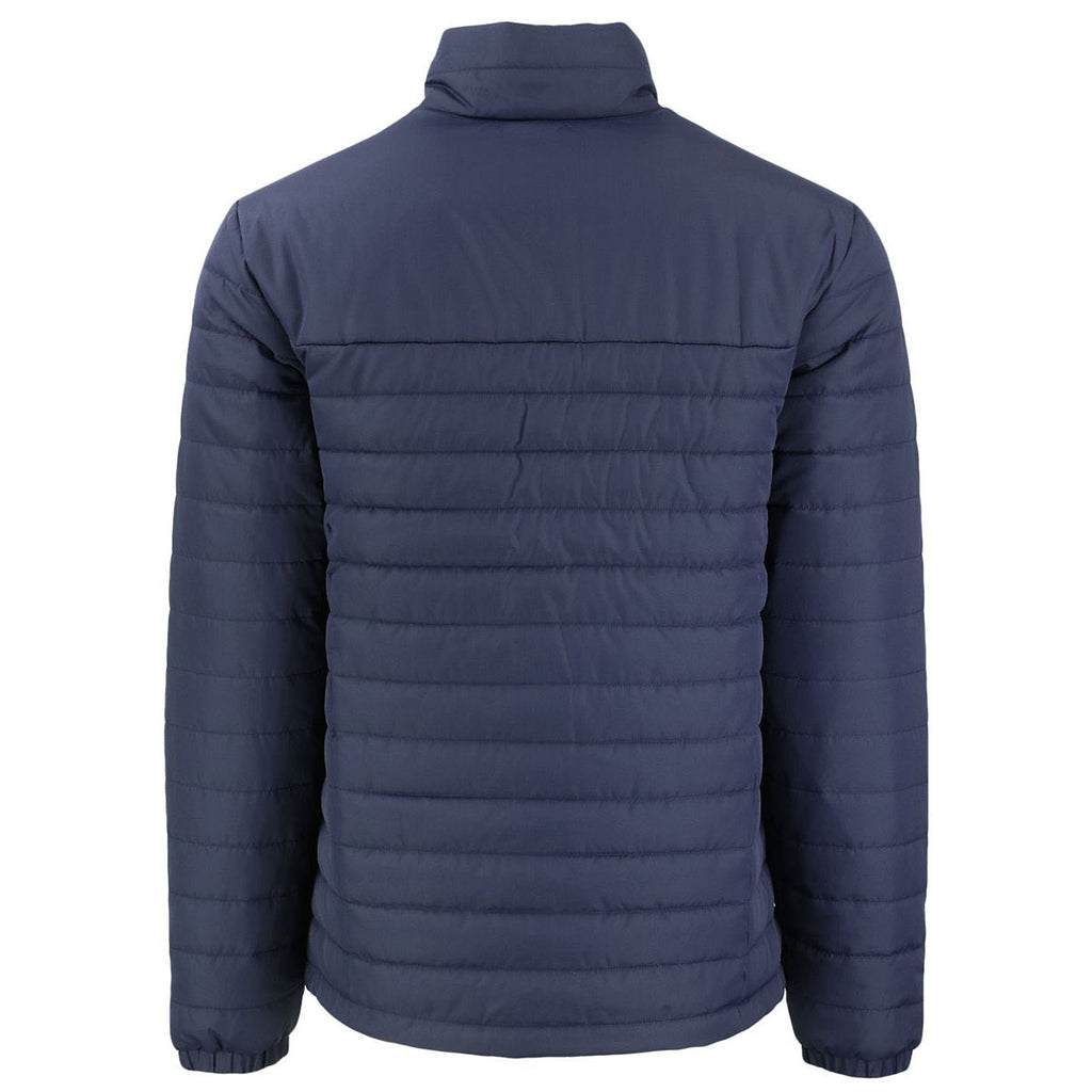 Clique Men's Dark Navy Elevation Eco Full Zip Puffer Jacket