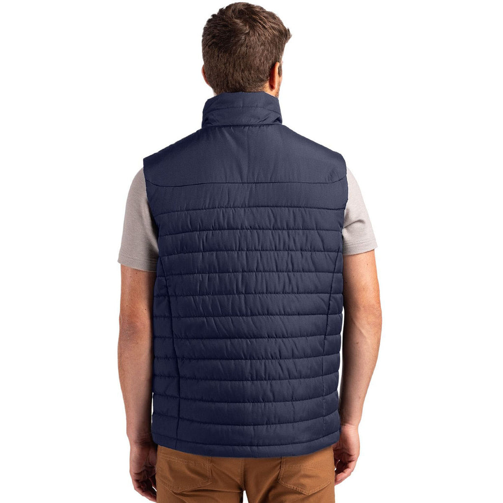 Clique Men's Dark Navy Elevation Eco Full Zip Puffer Vest
