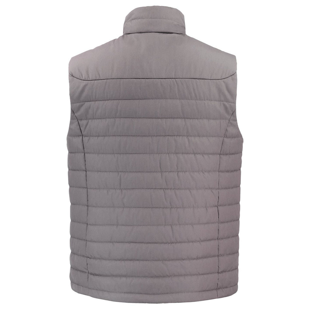 Clique Men's Pure Slate Elevation Eco Full Zip Puffer Vest