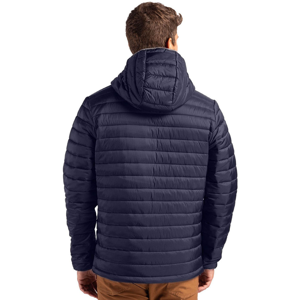 Clique Men's Dark Navy Valhalla Full Zip Puffer Jacket