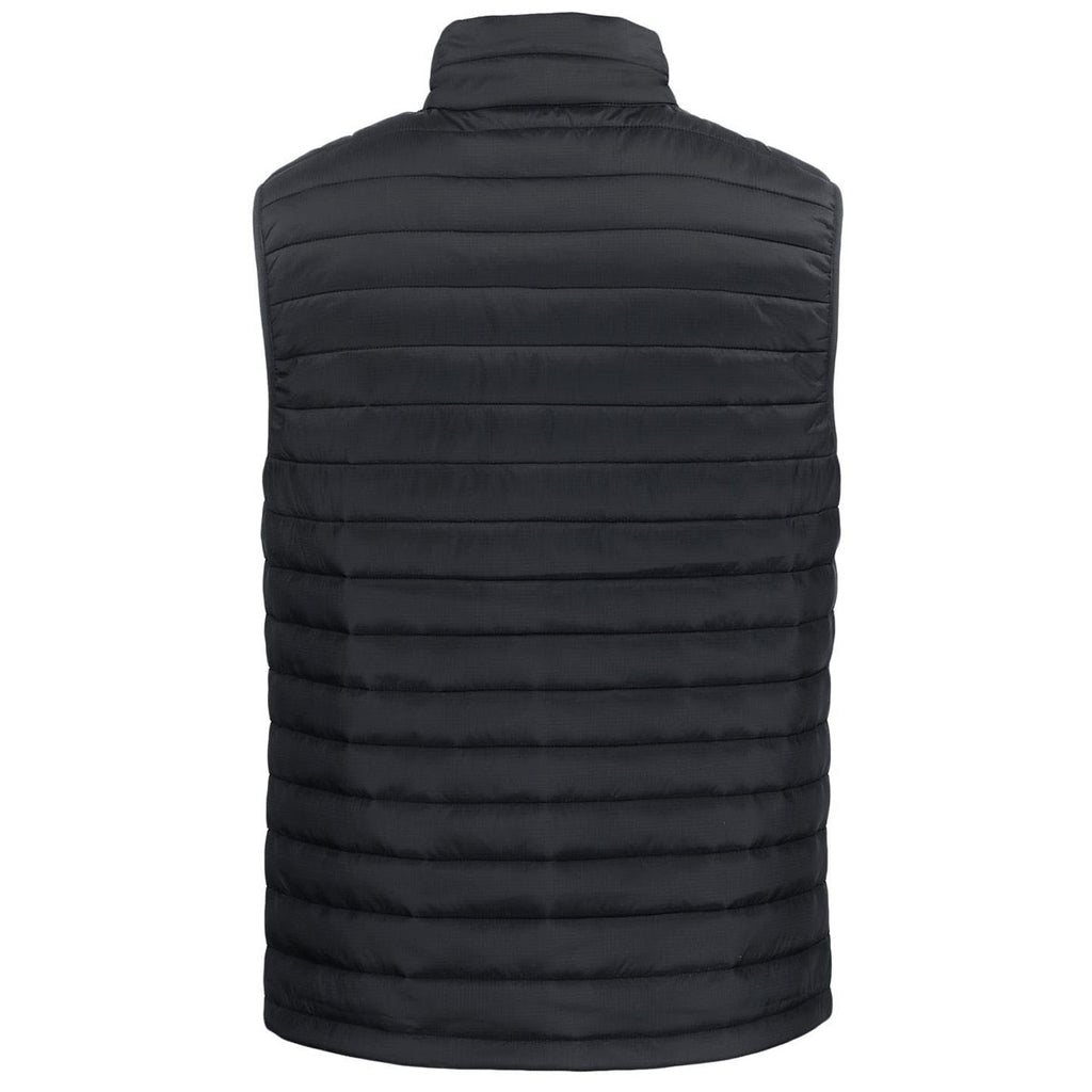 Clique Men's Black Valhalla Full Zip Puffer Vest