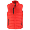 Clique Men's Red Valhalla Full Zip Puffer Vest