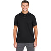 North End Men's Black Express Tech Performance Polo