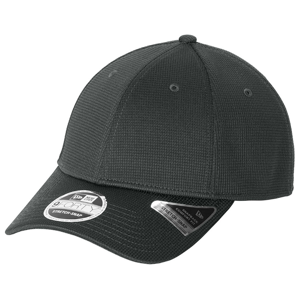 New Era Charcoal Pivot Stretch Band Snapback Cap