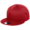 New Era Scarlet Pivot Flat Bill Snapback Cap