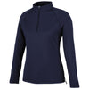 North End Women's Classic Navy Revive Coolcore Quarter Zip