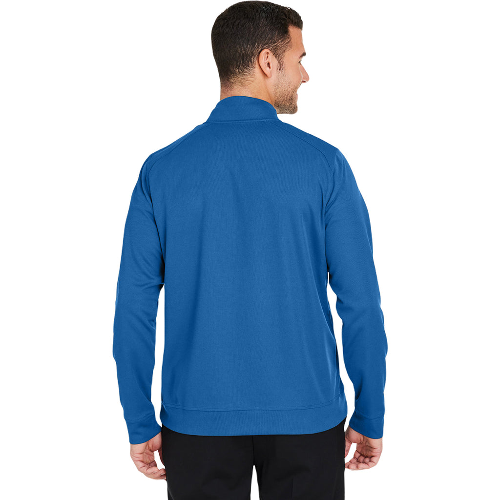 North End Men's Light Nautical Blue Express Tech Performance Quarter-Zip