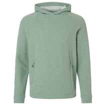 North End Men's Sage Green Heather Spirit Textured Hooded Pullover