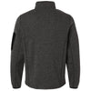 North End Men's Black/Grey Jasper Full-Zip Fleece Jacket