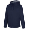 North End Men's Classic Navy Heather Network Lightweight Jacket