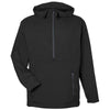 North End Men's Black/Carbon Aura Lightweight Packable Anorak