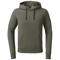 The North Face Men's New Taupe Green Heather Sleeve Logo Pullover Hoodie