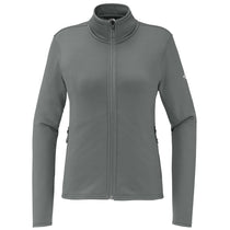 The North Face Women's Smoked Pearl Grey Aim Full-Zip Fleece Jacket