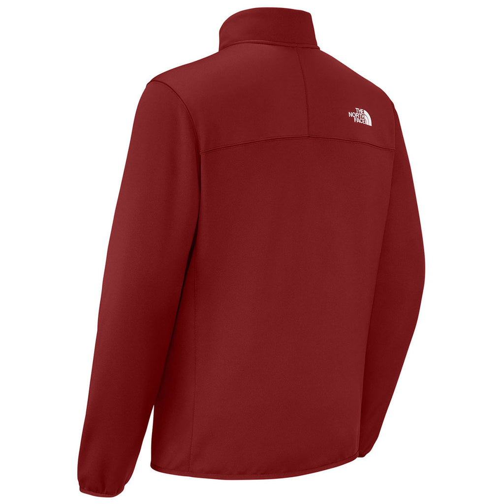 The North Face Men's Cardinal Red Dove Creek Full-Zip Fleece Jacket