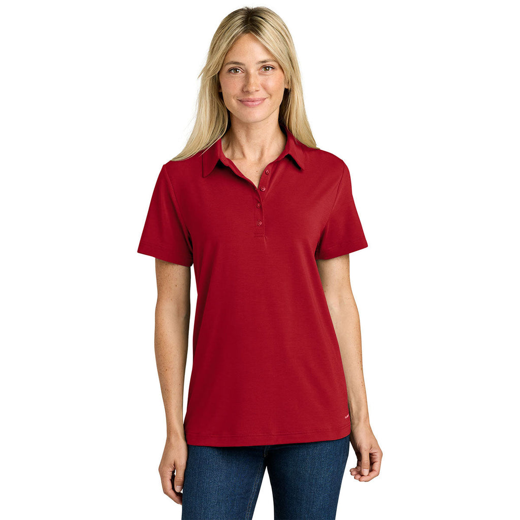 The North Face Women's TNF Red Canyon Crest Polo