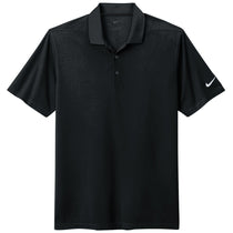 Nike Men's Black Dri-FIT Micro Pique 2.0 Polo