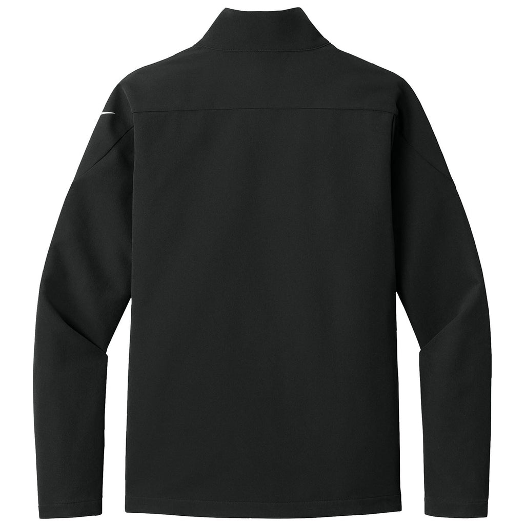 Nike Men's Black Full-Zip Soft Shell Jacket