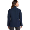 Nike Women's Navy Full-Zip Soft Shell Jacket