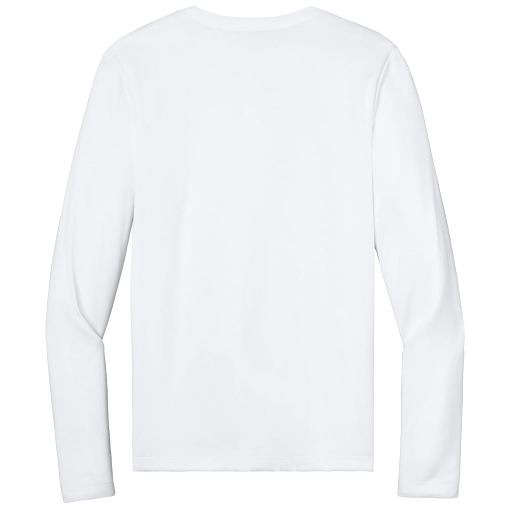 Nike Men's White Team rLegend Long Sleeve Tee