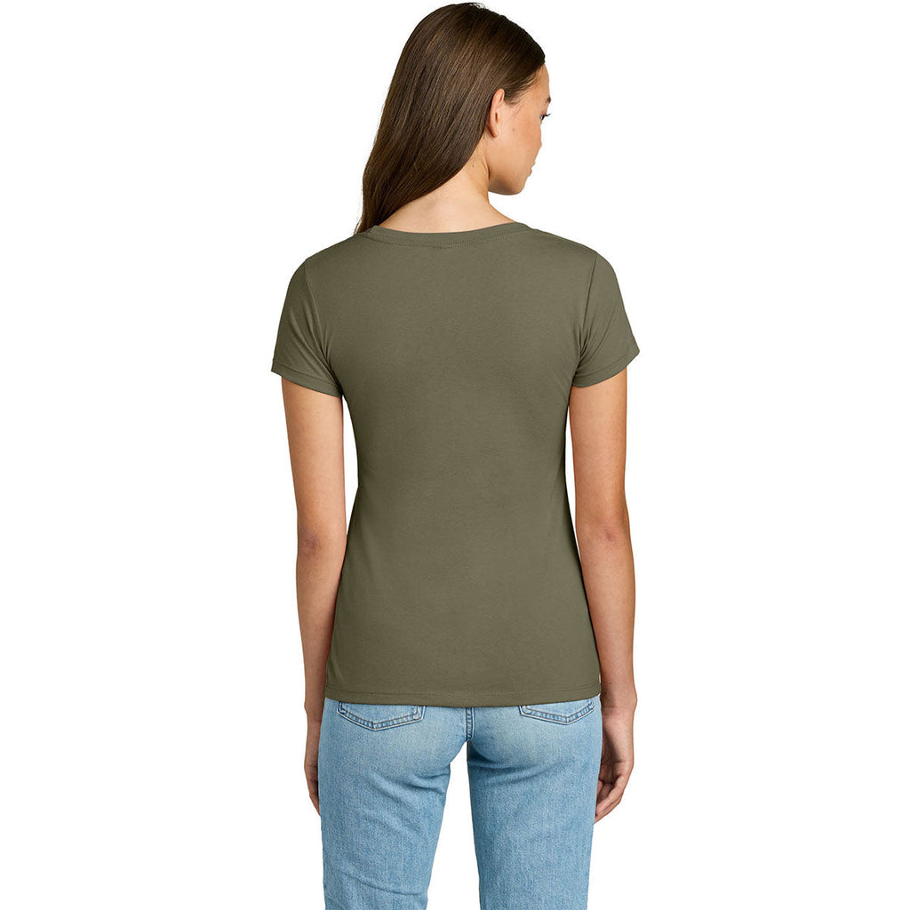 Next Level Women's Military Green Ideal Tee