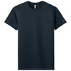 Next Level Men's Midnight Navy Cotton Pocket Tee