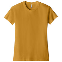 Next Level Women's Antique Gold CVC Relaxed Tee