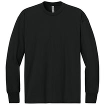 Next Level Men's Black Heavyweight Long Sleeve Tee