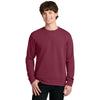 Next Level Men's Heather Cardinal Apparel Adult Malibu Crewneck Sweatshirt