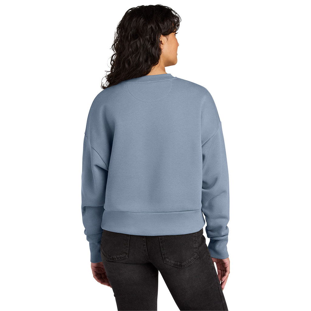 Next Level Women's Stonewash Denim Heavyweight Sweatshirt