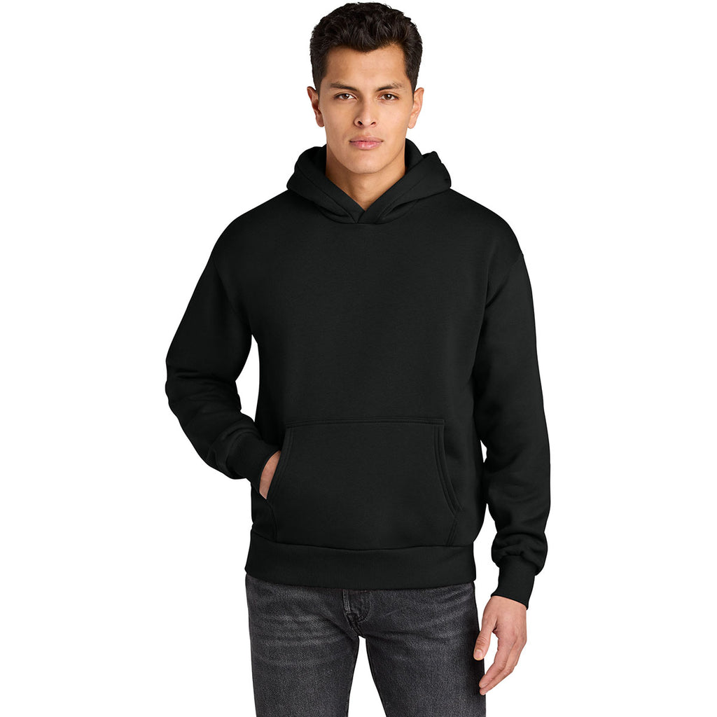 Next Level Men's Black Heavyweight Hoodie