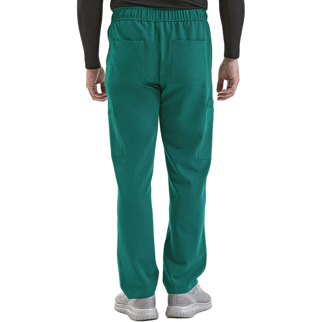 Onna Men's Clean Green Relentless Stretch Cargo Scrub Pants