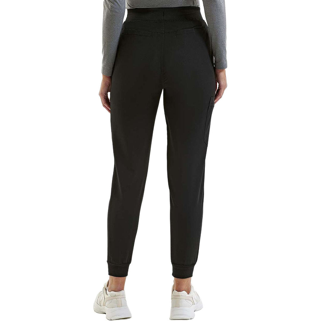 Onna Women's Black Energized Stretch Jogger Scrub Pants