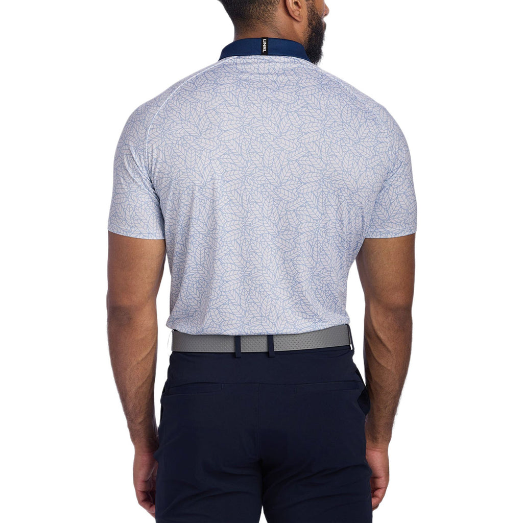 UNRL Men's Sky Blue Oasis Polo