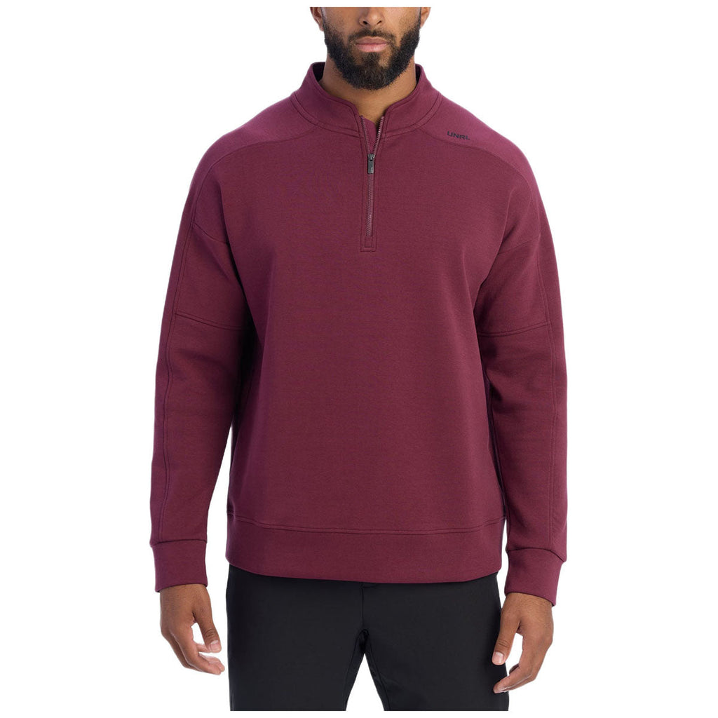 UNRL Men's Velvet Outbound Quarter Zip