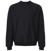 Hanes Unisex Black Beefy Sweats Premium Heavyweight Crewneck Sweatshirt