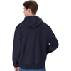 Hanes Unisex Athletic Navy Beefy Sweats Premium Heavyweight Hooded Sweatshirt