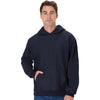 Hanes Unisex Athletic Navy Beefy Sweats Premium Heavyweight Hooded Sweatshirt