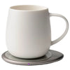 OHOM White Ui 3 Self-Heating Mug Set