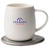 OHOM White Ui 3 Self-Heating Mug Set