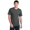 Port & Company Men's Charcoal Core Blend Recycled Tee